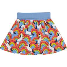 Organic Cotton Skirts Children's Clothing Frugi Kids' Organic Spring Cotton Rich Skort - Over The Rainbow