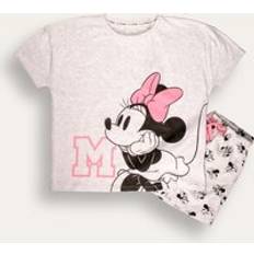 Minnie Mouse Short Pyjama Set - Grey