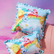 Pillow Cases on sale Shein Cute Rainbow & Bear Pattern Soft And Comfortable Ruffle Pillowcase 1PC Pillow Case Blue