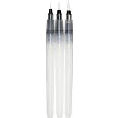 Vattenpensel Panduro Hobby Vattenpensel 3-p Transparent