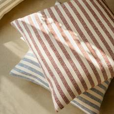 Rust Pembroke Stripe Wool 40 x 60 cm