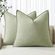 Shein Dekorativt Kuddfodral Bohemisk Bondgårdsstil 45 x 45 in Grön Kuddöverdrag Grön