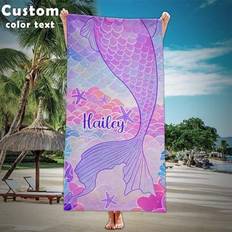 Polyester Bath Towels Shein Customized Ocean Beach Towels 1PC Bath Towel