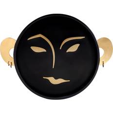 L'Objet Kelly Behun Henri Round Serving Tray