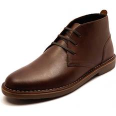 Chukka Boots Off The Hook Sahara Suede Leather Casual Lace-Up Chukka Boots - Brown