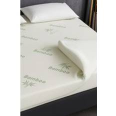 Bamboo Mattress Covers Gaveno Cavailia Bamboo Topper Super King Mattress Cover White