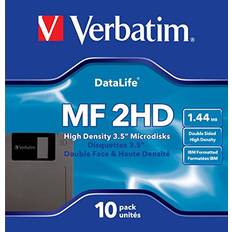 Optisk lagring Verbatim 87410 MF2HD 3.5 Tum DS/HD IBM 1.44 MBDisketter Paket Med 10