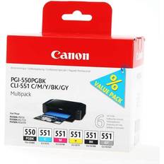 Canon Ink Multipack - PGI-550/CLI-551