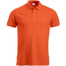 Orange Polo Shirts Clique Mens Manhattan Polo Shirt - Blood Orange