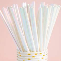 Shein Disposable Paper Straws 10/25/50/100pcs