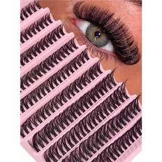 Shein D Curling Volym Individuella Fransförlängningar - Wispy Lashes
