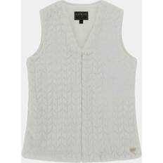 Guess Vests Guess Kids Faux Fur Vest - Grey