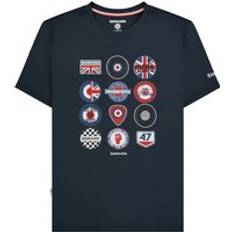 Lambretta Clothing Lambretta SS25 Badge T-Shirt - Navy
