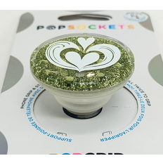 Popsockets Phone Grip Stand Liquid Glitter Green