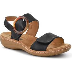 Pavers Touch-Fasten Sandals - Black