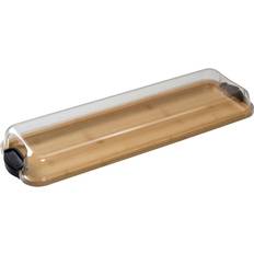 Uppläggningsfat med lock Mikasa Med Lock Bambu 17x56 cm Serveringsbricka