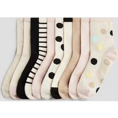 Children's Clothing H&M Girls 10-Pack Socks - Beige