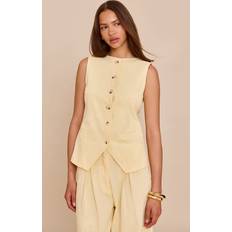 PrettyLittleThing Tailored Waistcoat - Yellow