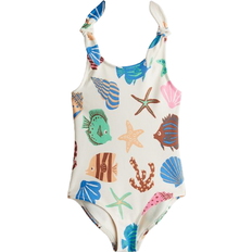 Badeanzüge H&M Badeanzug mit Print - Cremefarben/Meeresleben (1265465007)