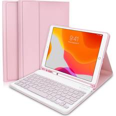 Lmpyf Keyboard Case For iPad 10.2 9th Generation 2021/ 8th Gen 2020 / 7th Gen 2019 / Air 3rd 2019 / iPad Pro 10.5 2017