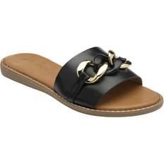 Heeled Sandals Lotus Cesena Womens Sandals - Black