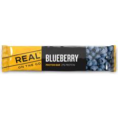 Real On The Go Blueberry and Blackberry Protein Bar 1 pcs