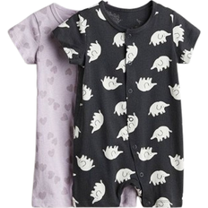 H&M Bedruckter Pyjama - Grau