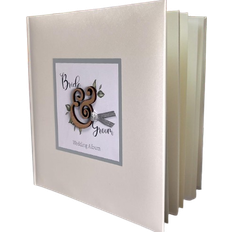 Deva Large Wedding Luxury Photo Album White 30x30cm