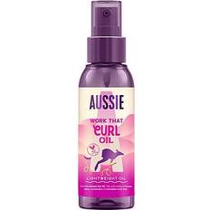 Aussie Work That Curl Oil Lightweight 100ml Multi-Tasking Hair Serum