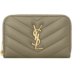 Saint Laurent Cassandre Change Purse - Strong Moss
