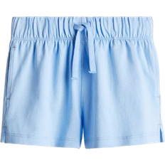 H&M Cotton Jersey Shorts - Light Blue (1276620004)