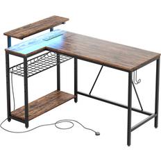 Borough Wharf Thielsen Rustic Brown Writing Desk 80x122cm