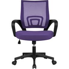 Yaheetech U002138356 Purple Office Chair 97cm