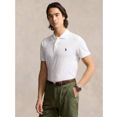 Ralph Lauren Polo Golf Cotton Blend Polo Shirt - Ceramic White