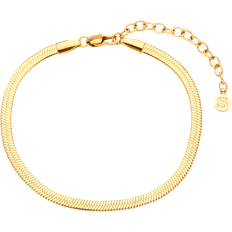 Sistie Guldpläterad Armband Sistie Snake Bracelet Förgyllt Rostfritt Stål