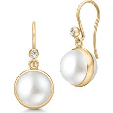 Julie Sandlau Prime Øreringe - White Pearl