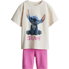 H&M Set mit Print 2-teiliges - Cream/Lilo&Stitch (1073066043)