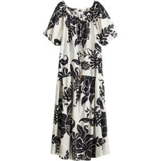 H&M Dress with Lace Detail - Beige