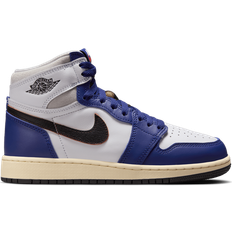 Nike 1 High OG Big Kids' Shoes - White/Neutral Grey/Black