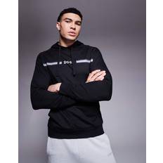Boss Black Authentic Logo Drawstring Hoodie -
