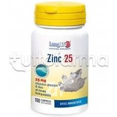 Vitamine e Integratori Zinc 25 100 Compresse 25mg