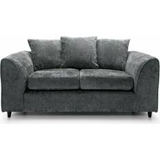 2 Seater Sofas Furniture 786 Keria Grey Sofa 150cm 2 Seater