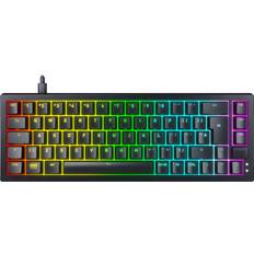 Cherry Xtrfy K5V2 RGB MX2A Red Wired (Nordic) Black