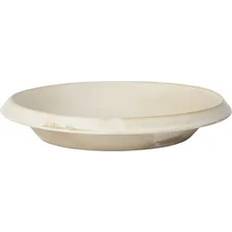 Ferm LIVING Serveringsskåle ferm LIVING Erena Bowl Tallerken Ø24 Cream W24 x D24 x H4 cm Serveringsskål