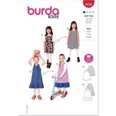 Kids 9238 Child's Dresses Sewing Pattern Sizes 4 - 11 Skill