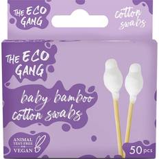 Baby bomullspinne The Eco Gang Baby Bamboo Cotton Swabs 50-pack