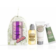 Sels de Bain L'Occitane Caisse D'Amandes 3 Pièces Coffret Soin Complet