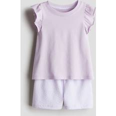 Girls Night Garments Children's Clothing H&M Girls Pyjamas - Purple