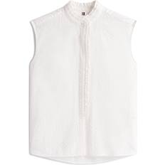Tommy Hilfiger White Blouses Tommy Hilfiger Ruffle Sleeveless Shirt