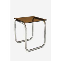 Pastill Lulu Sidebord Krom Glas Brun Småbord